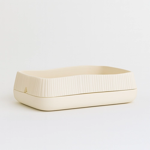 moyogi – vaso retangular baixo em faiança com drenagem inteligente moyogi – vaso retangular baixo em faiança com drenagem inteligente