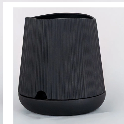 uro – vaso decorativo em faiança com drenagem inteligente