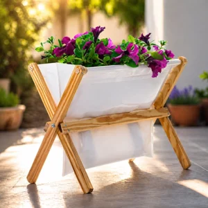 house farm – vaso dobrável de madeira