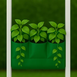 rail farm trio 3b™ – cultivo vertical inteligente com triple bolsos