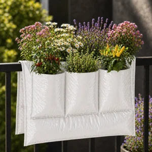 rail farm trio 3b™ – cultivo vertical inteligente com triple bolsos