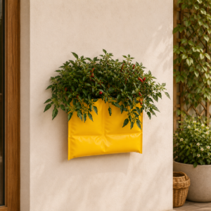 wall farm duo™ – vaso de parede com 2 compartimentos para jardim vertical