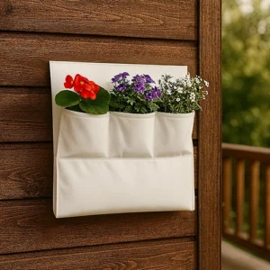 Home wall farm™ – vaso vertical premium com 3 compartimentos para parede