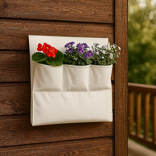 Home wall farm™ – vaso vertical premium com 3 compartimentos para parede