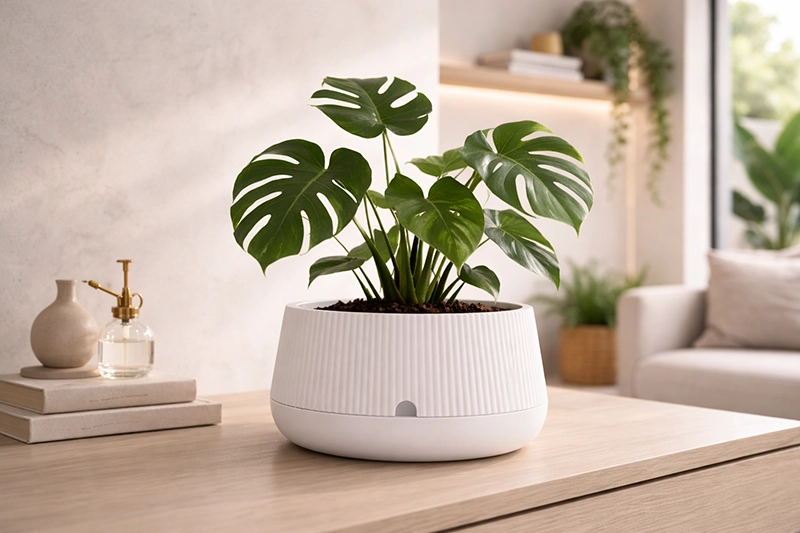 Planta saudável em vaso Grootpots